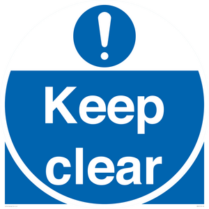 keep clear